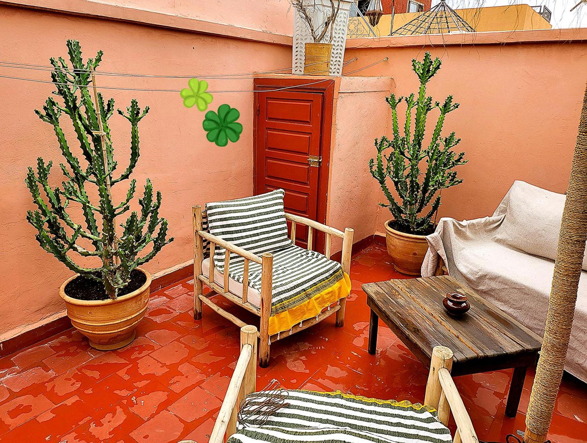 Riad Traditionnel De Charme 3 Chambres Marrakesh Luaran gambar